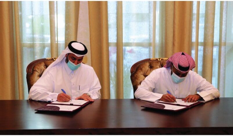 Ministry of Transport signs an agreement with Qatar Rail
